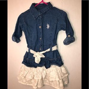 U.S. polo assn girls dress